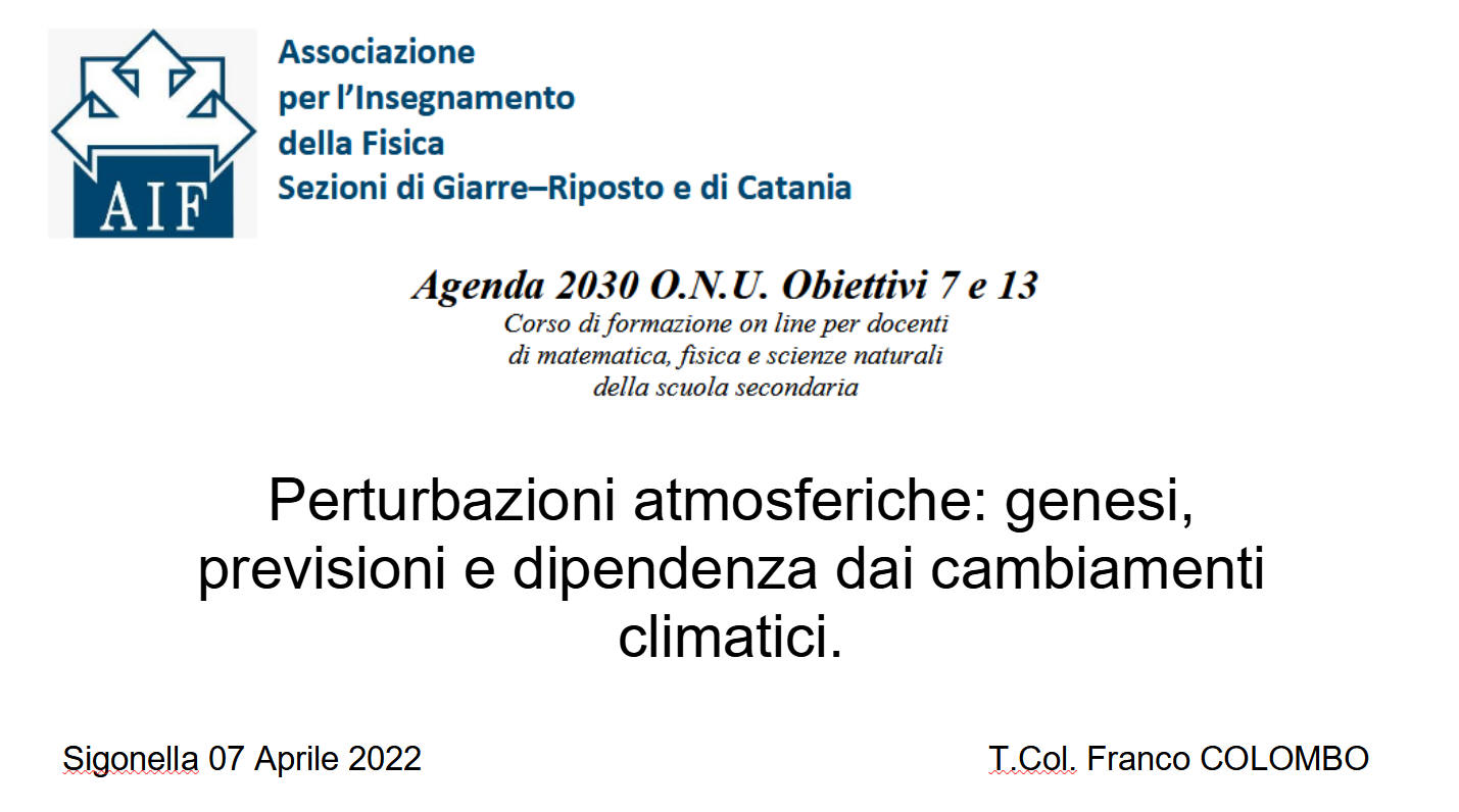 La Fisica nella Scuola – n.1 2020 sul sito - AIF - Associazione per  l'Insegnamento della Fisica : AIF – Associazione per l'Insegnamento della  Fisica